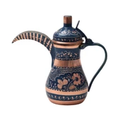 BAKIR MIRRA CEZVESİ ERZİNCAN EL İŞLEMELİ BAKIR DELLE thumbnail 3