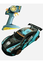 Dev boy Kumandalı Işıklı Drift Atan Hızlı Yarış Arabası 1:10 ölçek thumbnail 1