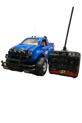 Uzaktan Kumandalı 1:16 Jeep Süper Cross mavi - 1