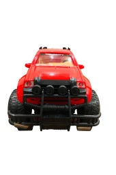 Uzaktan Kumandalı 1:16 Jeep Süper Cross kırmızı thumbnail 1