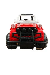 Uzaktan Kumandalı 1:16 Jeep arazi Süper Cross kırmızı thumbnail 3