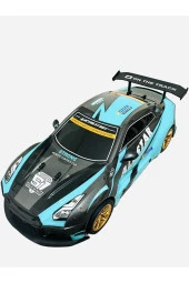 Dev boy Kumandalı Işıklı Drift Atan Hızlı Yarış Arabası 1:10 ölçek thumbnail 8