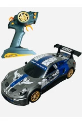 Dev boy Kumandalı Işıklı Drift Atan Hızlı Yarış Arabası 1:10 ölçek thumbnail 9