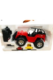 Uzaktan Kumandalı 1:16 Jeep arazi Süper Cross kırmızı thumbnail 8