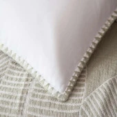 Apricitas Home June Adaçayı Muslin Yatak Örtülü Çift Kişilik Nevresim Seti thumbnail 3