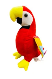 Peluş Oyuncak Papağan 35 cm 3 adet - 3