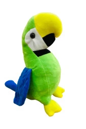 Peluş Oyuncak Papağan 35 cm 3 adet - 4