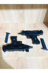 Boncuklu 2 adet Uzi Silah + 42 Paket Mermi - 5