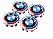 Bmw 50. Yıl Damla Geçme Jant Göbeği Siyah 4 Lü 65/68MM - 3