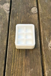 Buz Altılı Silikon Mum Kalıbı - 6