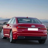 Audi A6 2019-2024 Arka Bagaj Kapağı A6 Yazısı 4F0853741 - 2