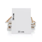 10 renk guaj boya seti 35x50  tuval ipek fırça seti 10x20 ml thumbnail 3