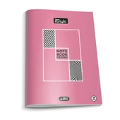 a4 boy plastik kapak 60  yaprak çizgili defter kenarı kırmızı çizgili 1 adet newstyle - 2