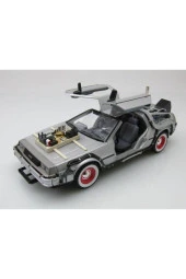 Scntoys Oyuncak Back The Future Iıı Model Araba Geleceğe Dönüş Arabası 3 Model  Klasik Araba - 6