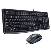 LOGITECH MK120 USB Q Trk Siyah Multimedya Klavye - Mouse Set 920-002560 thumbnail 1