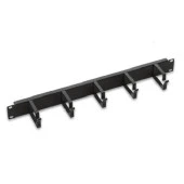 AGER 1U Yatay Organizer Siyah 5 Metal Kancalı AA-5KN01U19-A-S1 - 1
