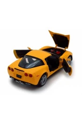 Chevrolet Corvette 2007 Model 1/24 Ölçek Diecast Model Araba - 3