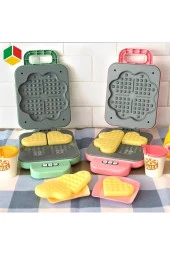Renk Değiştiren Oyuncak 8 Parça Waffle Makinası Işıklı Ve Sesli - 1