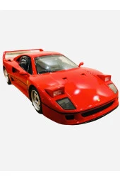 Roastar lisanslı 1:14 Uzaktan Kumandalı Ferrari F40 Araba thumbnail 2