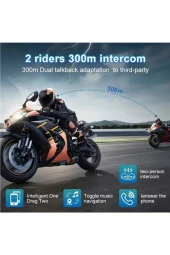 Kask Intercom Bluetooth Kulaklık Y10 Bluetooth Motosiklet Kulaklık 5.0 Motosiklet Kulaklık - 6