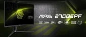MSI 27" MAG 27CQ6PF 2560x1440 (WQHD) 16:9 CURVE 1500R RAPID VA 180HZ 0.5MS FREESYNC GAMING MONITOR - 2