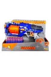 Sünger Mermi Atan Nerf Nişancı 2 Oyuncak Tabanca 20 Mermi - 1