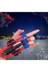 Ağ Atan Spiderman Bileklik Vantuz Fırlatan Ok Atan Örümcek Adam Oyuncak Fırlatıcı Seti - 1