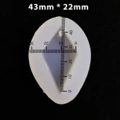 5 Adet Reçine Epoksi Kalıp-delikli Baklava - E12 thumbnail 2