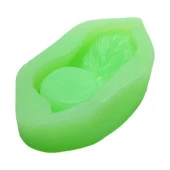 5 Adet Yaprak - Mum ve Beton Kalıp thumbnail 1