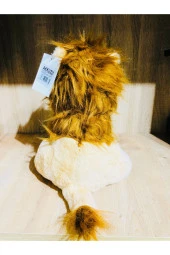Aslan Peluş Oturan 35 Cm Sevimli Aslan Peluş Oyuncak - 7