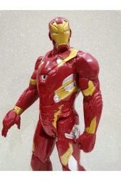 Iron-man Action Figür Kahraman Oyuncak Işıklı Konuşan 28.5 Cm Ir - 2