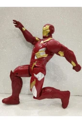 Iron-man Action Figür Kahraman Oyuncak Işıklı Konuşan 28.5 Cm Ir - 3