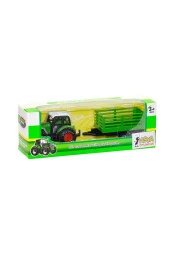 Die Cast Sürtmeli Metal Oyuncak Traktör 18 cm - 4