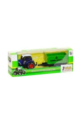 Die Cast Sürtmeli Metal Oyuncak Traktör 18 cm - 5