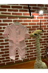 1-3-6-9 Ay Eldivenli Şapkalı Düz Tulum - 3