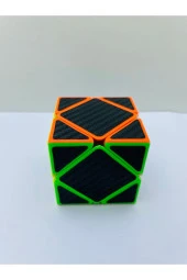New Skewb Speed Cube Carbon Fiber Kaplama Zeka Küpü Sabır Küpü Sıradışı Tasarım Küp Akıl Oyunları - 2