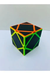 New Skewb Speed Cube Carbon Fiber Kaplama Zeka Küpü Sabır Küpü Sıradışı Tasarım Küp Akıl Oyunları - 4