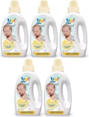 Uni Baby Yeni Doğan Çamaşır Deterjanı/Sabunu 1500ML (Sarı) (5 Li Set) - 1