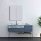 StillMobilya %100MDF İki Kapaklı Lavabo Üzeri Dolap - 2