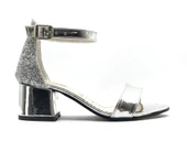 İremsu 9989 Tek bant Arkası Simli Topuklu Çocuk Ayakkabı thumbnail 12