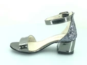 İremsu 9989 Tek bant Arkası Simli Topuklu Çocuk Ayakkabı thumbnail 7