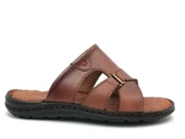 Asker 1920 %100 Hakiki Deri Erkek Full Ortapedik Terlik thumbnail 7