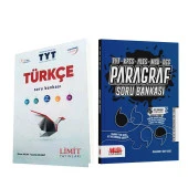 Limit TYT Türkçe ve Ankara Kitap Merkezi Paragraf Soru Bankası Seti 2 Kitap - 1