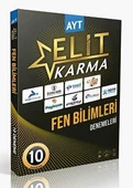 PRF Yayınları Elit Karma Ayt Fen Bilimleri 10 Branş Deneme - 1