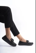 Feles Delikli Loafer Kadın Babet thumbnail 8
