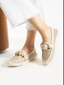 Feles Delikli Loafer Kadın Babet thumbnail 3