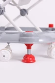Jusso Vak Vak Stoperli Müzikli Yürüteç Gri - 6