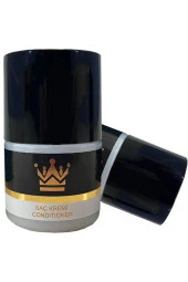 100 Adet Standart Otel Saç Kremi Geniş Kapak Yaldızlı 50 ml Silindir Şişe Tek Kullanımlık Kullan At thumbnail 3