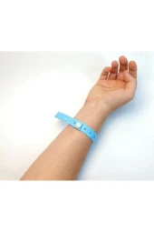 1000 Adet Otel Havuz Gece Kulübü Eğlence Mekanı Için Bileklik Tek Kullanımlık Plastik Otel Bilekliğ thumbnail 1