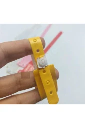 500 Adet Otel Havuz Gece Kulübü Eğlence Mekanı Için Bileklik Tek Kullanımlık Plastik Otel Bilekliği thumbnail 1